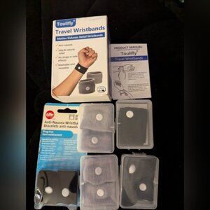 Travel Wristbands Nei-Kuan Acupoint for motion sickness  1 Band- 5 Available